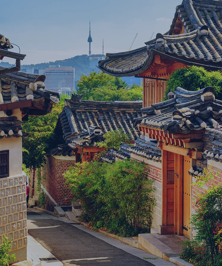 韓国の首都・ソウルは、伝統と最先端のエンターテイメントと美容が魅力の都市。王朝の歴史を感じる景福宮や、韓屋が並ぶ北村韓屋村では、韓服レンタルで気軽にタイムスリップ気分が楽しめます。人気の明洞ではショッピングやグルメを満喫、トレンドのソンス（聖水）エリアでは、オリジナル美容アイテム作成や、話題のカフェにも注目！
韓流ファン必見のBTSをはじめとしたK-POP文化を感じられる聖地やスポットも豊富で、さらに、北朝鮮との軍事境界線「DMZ（板門店）」を訪れる日帰りツアーでは、朝鮮半島の歴史や緊張感を肌で感じられる貴重な体験ができます。
日本語ガイド付きの現地オプショナルツアーや貸切チャーターの観光ツアーも充実。お好みのツアーを予約してソウル観光を満喫しよう！