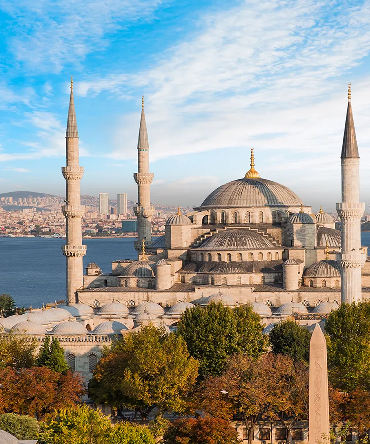 トルコ最大の都市イスタンブールは、ヨーロッパとアジアの2大陸にまたがる都市。アヤソフィアやブルーモスクの市内観光、活気あふれるバザール巡り、ボスポラス海峡クルーズなど、見どころ満載で現地ツアーも充実しています。
旧市街の観光では、巨大なドームと美しいモザイクが圧巻のアヤソフィアと、礼拝堂が必見のブルーモスク（スルタンアフメト・モスク）をあわせて巡る市内観光ツアーが大人気！
ショッピングを楽しむなら、世界最大級の屋内市場グランドバザールへ。色鮮やかなランプや絨毯、スパイスが並び、歩くだけでも異国情緒が楽しめます。
オプショナルツアーなら、ヨーロッパとアジアを分けるボスポラス海峡クルーズがおすすめ。海上から眺める宮殿やモスク、ライトアップされた街並みは格別の美しさ。
日本語ガイド付きの観光ツアーや専用チャーターなら、行き先のアレンジも自由自在。お好みの現地ツアーを予約して、イスタンブール観光を楽しもう！